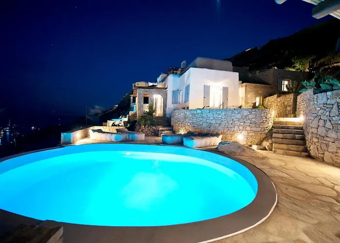 Ammonite With Heated Pool By Diles * Ψαρού