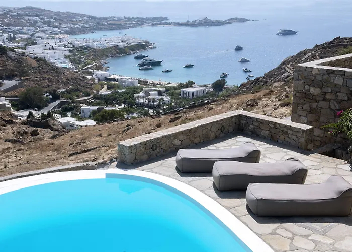 Βίλα Ammonite With Heated Pool By Diles *