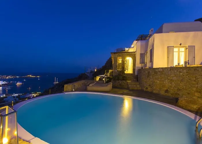 Villa Ammonite With Heated Pool By Diles Psarou (Mykonos)