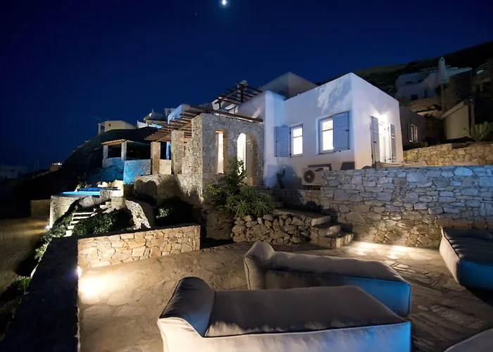 Ammonite With Heated Pool By Diles * Psarou (Mykonos)